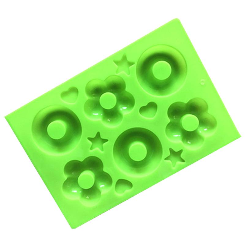 Silikon Donut Maker 3D DIY Backen Gebäck Keks Schokolade Runde Form Muffin Kuchenform Dessert Handgemacht Küchen Kochwerkzeuge