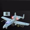1/72 A-10 Thunderbolt II Fighter Toy Plane Aircraft Model Diecast Metal Airplane Miniature Unique Collection Gift for Children