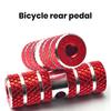 2Pcs Aluminum Alloy Bike Pegs Foot Pedals Backseat Stands Foot Rest Anti-Slip Stunt Pedal for BMX Mountain Road Bicycle Cycling Accessories