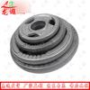 Longxia 20kg Cast Iron Three-Hole Barbell Plate