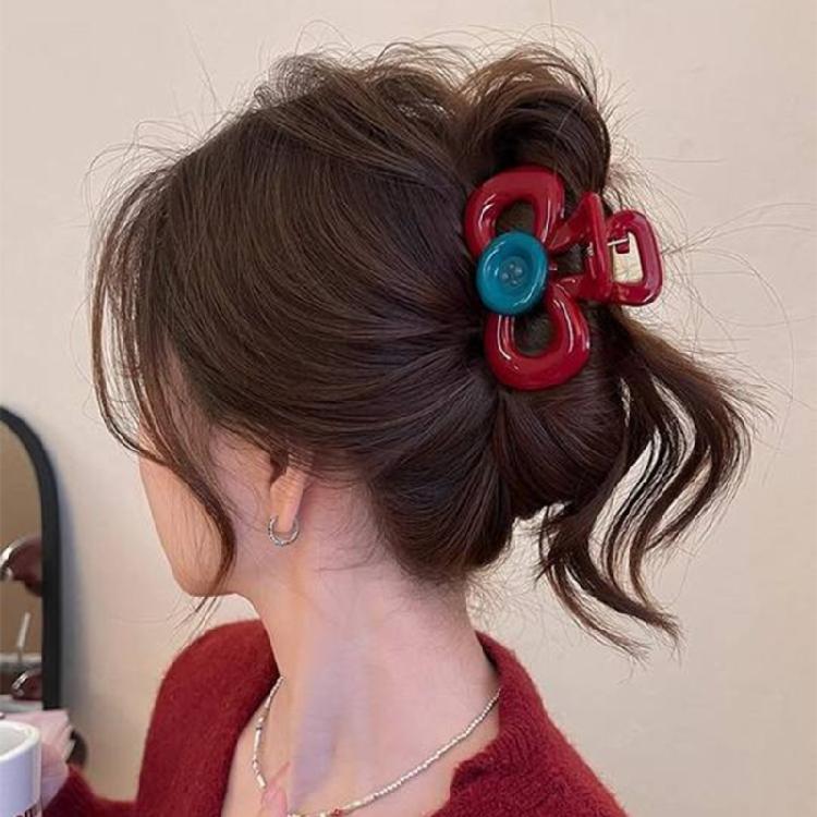 Trendy Hair Clip for Women Stylish Barrettes Gentle on Fine Hair Suitable for Professional Occasion and Night Event