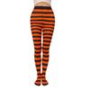 Collant a righe casual da donna Leggings a righe di Natale Collant lunghi fino alla caviglia Calze autoreggenti Accessorio per costume da festa