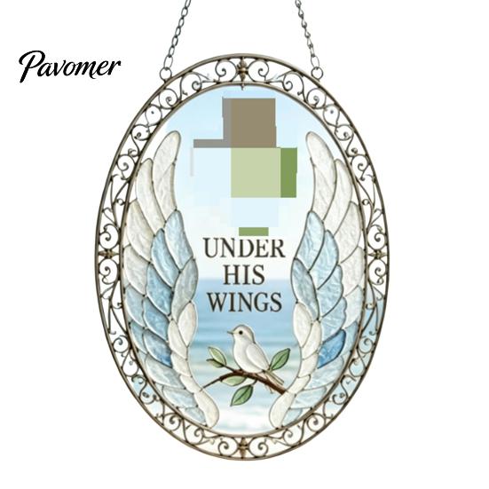Elegant Courtyard Ornament Sea Glass Style Acrylic Suncatcher, Colorful Light Catching Hanging Ornament, Decorative Catcher for Garden Sun Home