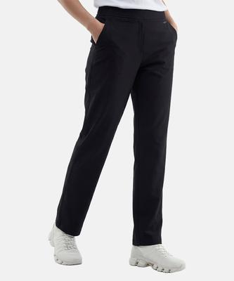 Baellob Women'S Plain Comfortable Tapered Pants Black
