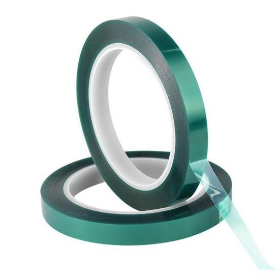 5Pcs Adhesive Sticker Waterproof Acid and Alkali Resistance Insulation High Temperature Green Tape