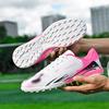 Men's Soccer Boots Turf Hightop Outdoor Indoor Football Shoes Sneaker TF Cleat Training Athletic for Youth