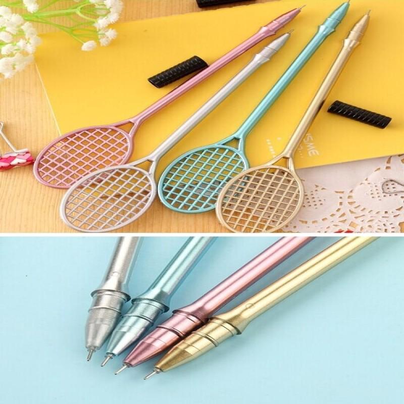 Buy 4 Pcs Recharge D Encre Noire Creative Badminton Raquette Style Gel Pen 0 5mm Signature Ecole Papeterie Fourniture De Bureau Couleur Aleatoi At Affordable Prices Free Shipping Real Reviews With Photos Joom