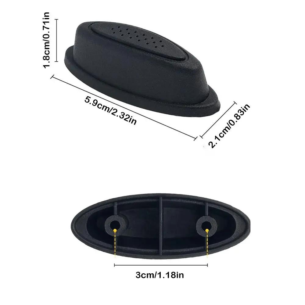 Stud Support Stand Plastic Luggage Feet Pads Black With Screws Luggage Bottom Stand Suitcase Stand Feet All Suitcase