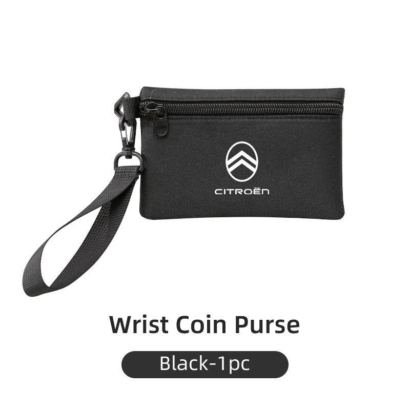 Car Logo ID Credit Bank Card Holder Wallet Small Money Case Wallet Coin Purse Card Bag For Citroen C4 C3 C5 C2 Celysee Berlingo