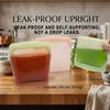 High Temperature Resistance Silicone Fresh-keeping Bag Upright Freezer Bags  Freezer Microwave Safe