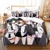 D4DJ All Mix Bedding Set Single Twin Full Queen King Size Bed Set Adult Kid Bedroom Duvetcover Sets Anime Parure De Lit Bed