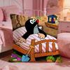 TThe Little MoleS Anime Cushion Cover Premium Comfort Reversible Pillow Cove Two In One Design For Any Room  Car Interior
