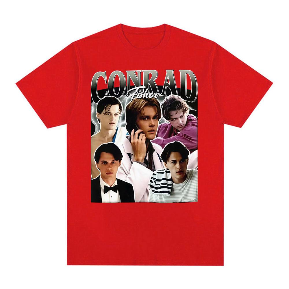 Conrad Fisher Cousins Beach Retro Graphic T Shirt Unisexs Clothing Fashion Gothic Cool T-shirts Unisex Casual Cotton Oversized T-shirt S