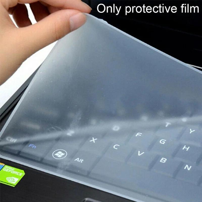 1 ks Univerzální kryt klávesnice pro 12""-17"" notebookový klávesnicový film Počítače Silikonový Vodotěsný Chránič Kůže