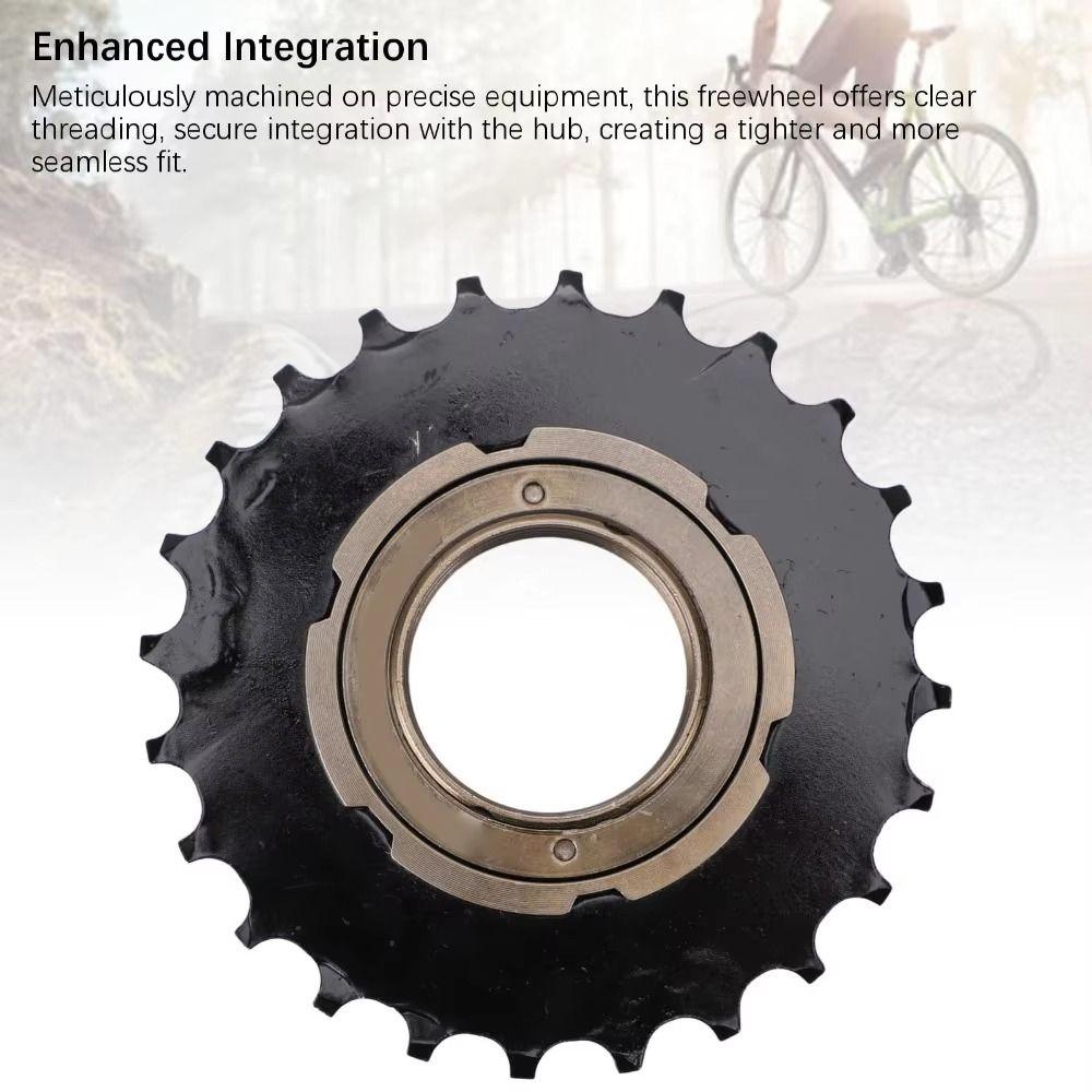 High Strength Bicycle Flywheel 18 21 24T Cycle Freewheel Ride Accessory 3 Speed Freewheel Spin Hub
