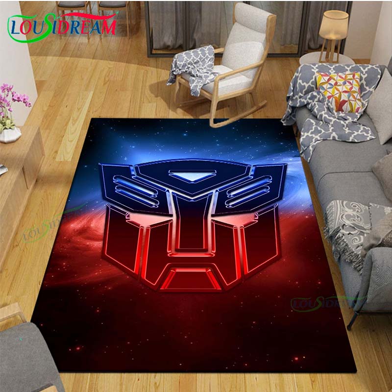 2025 Fashion 3D Cartoon Character Deform Printed Carpet Living Room Anti-Skid Area Rug Kids Bedroom Mats Yoga Mat Carpet Decor