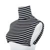 49ME Winter Fall Neck Warmer Faux Turtleneck Detachable Collar Half Top Mock Blouse Collar for Women Men Clothing Accessory