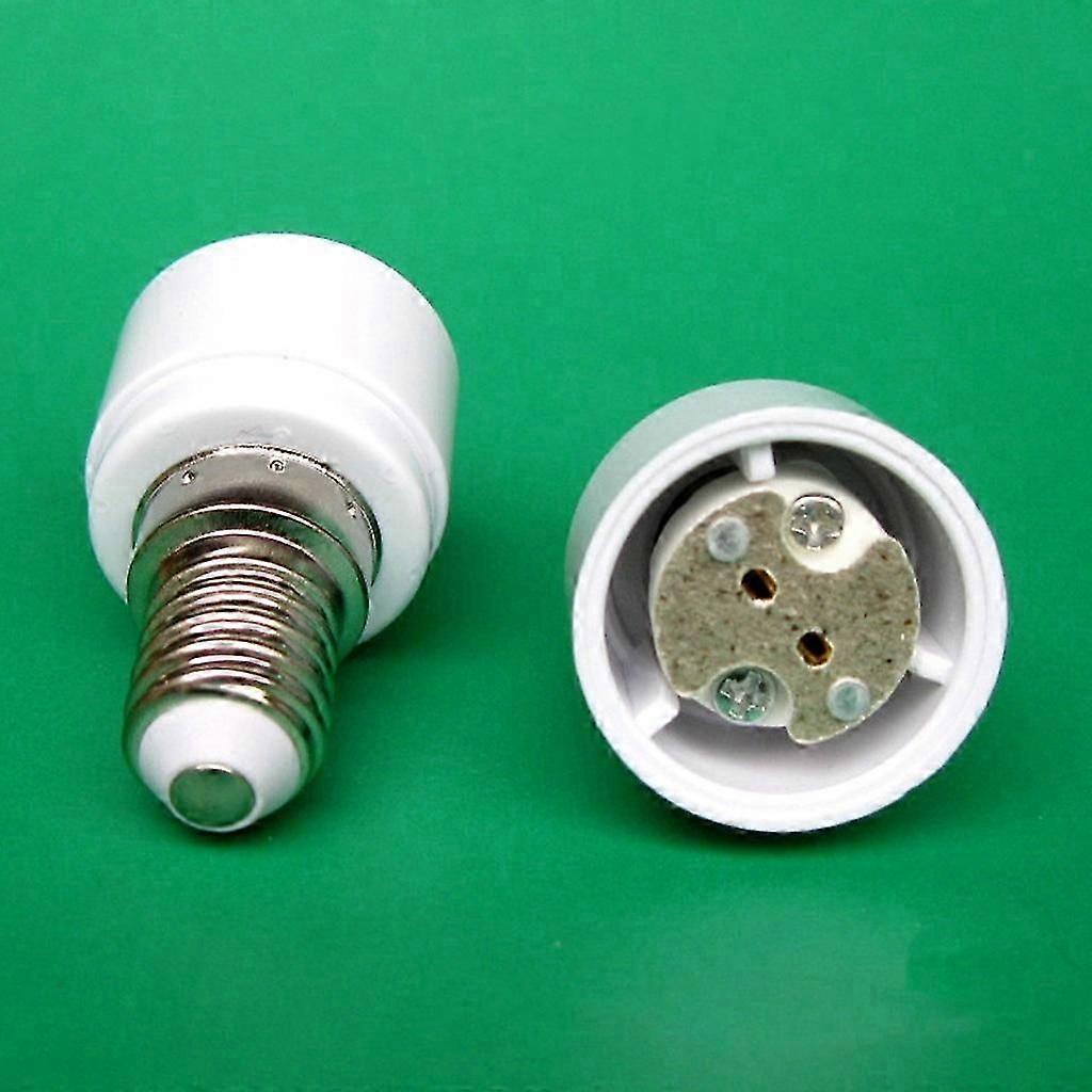 Set of 4 E14 To G4 MR16 GU5.3 GU4 Base Adapter for LED or Halogen Bulb