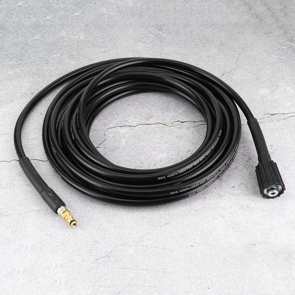 Extension Washer Tube Car Washer Hose 40MPa/5800PSI Auto Washer Hose High Pressure Water Cleaning Rubber Pipe Fit for  K2