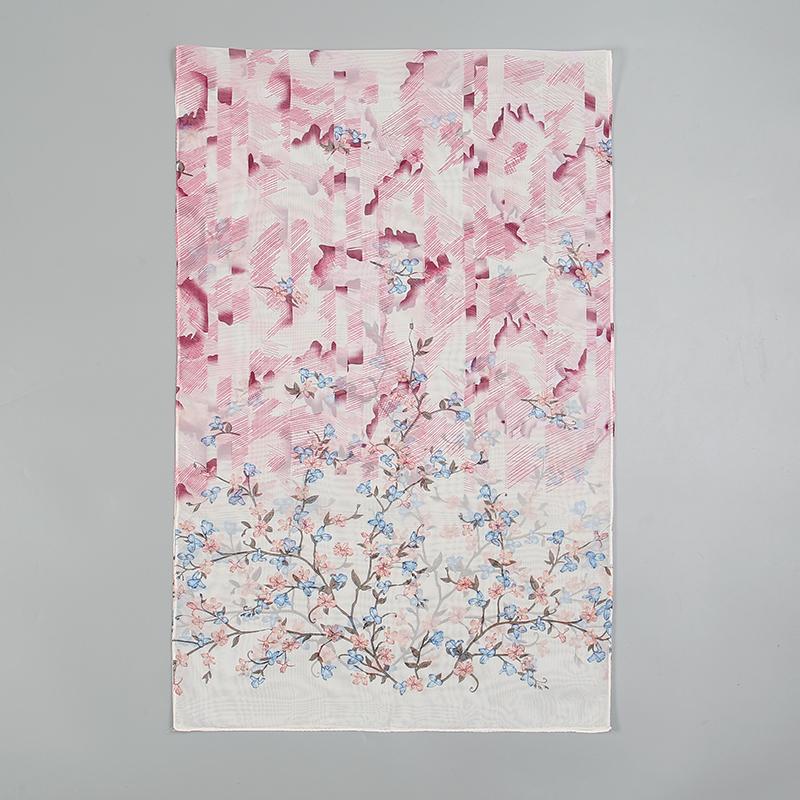 New Spring Summer Women Print Scarf Shawl Paisley Beach Scarf Chiffon Silk Shawl Headband Female Headband Wraps Sunscreen Hijab