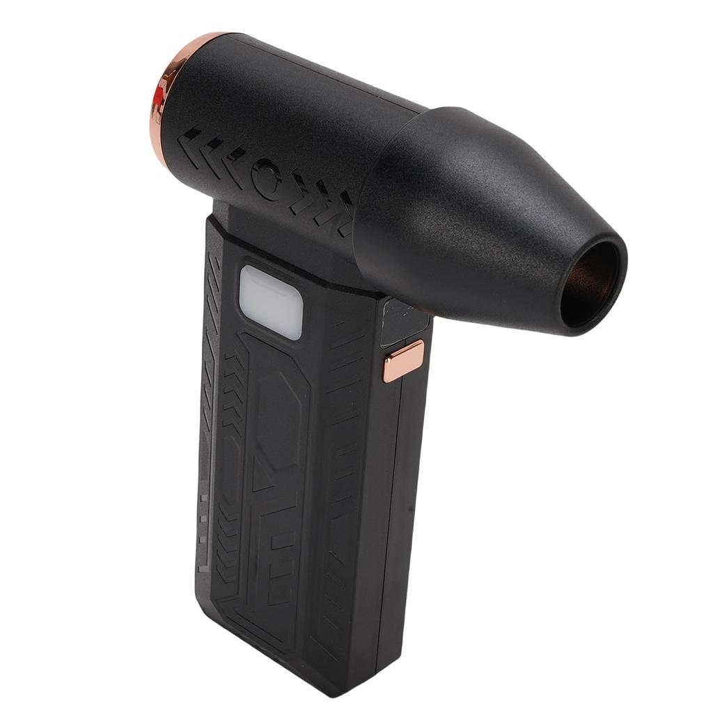 Electric Air Duster Rechargeable Multifunctional Jet Dry Blower for Outdoor Camping and Travel Adventures Black
