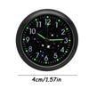Car Clocks For Dash Luminous Vintage Quartz Watch Decor Pocket Clock For Car Dashboard Motorcycle Vehicle Interior Vent