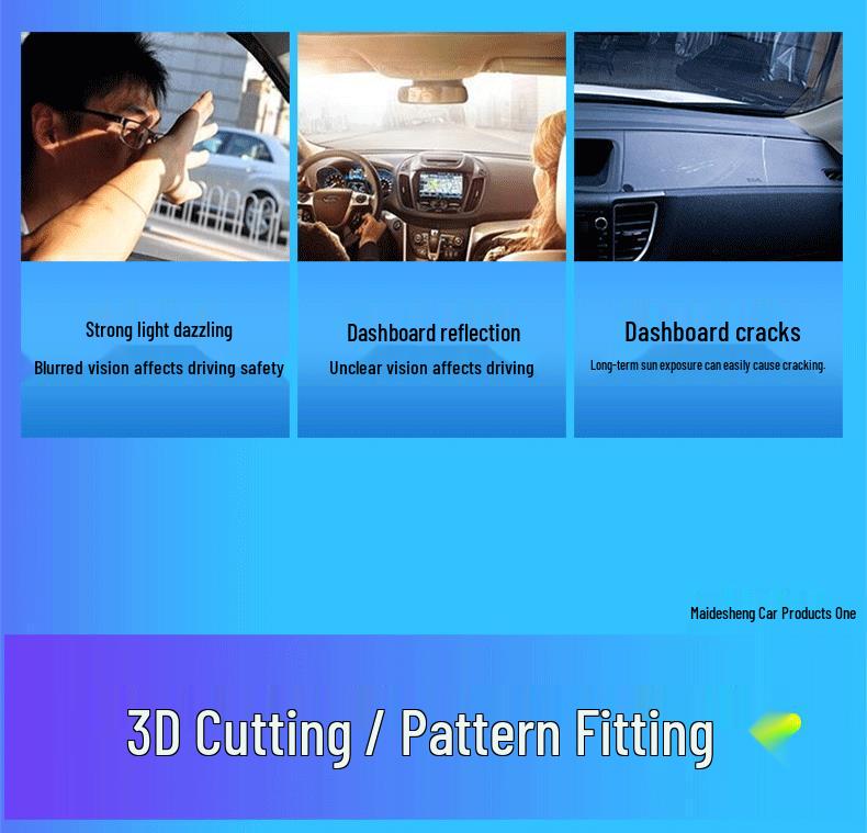 Sunshade Mat for Great Wall Haval H Series Dashboards and Center Consoles