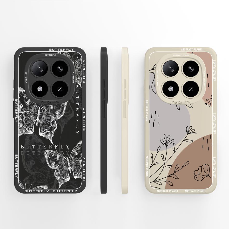 For Poco X7 Pro Case Cute Panda Soft High Quality Liquid Silicone Back Cover For Poco X 7 X7Pro Full Protection Phone Shell