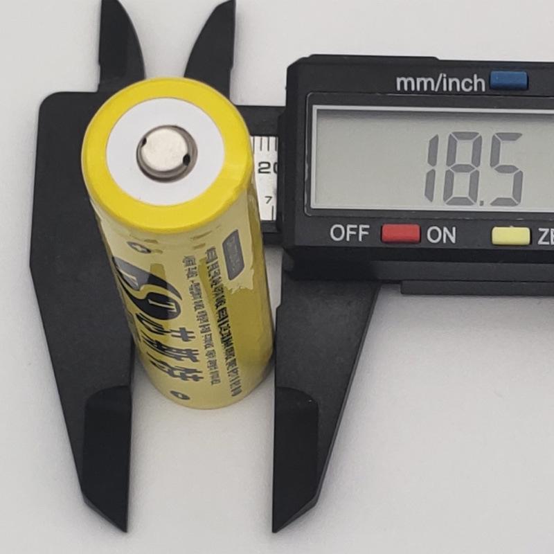 18650 2600mAh 3C Li-ion Rechargeable Battery for High-Intensity Flashlights, KC Certified