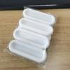 2. 4Pcs Oval Door Handles with Self-Stick and Auxiliary Hold, Ideal for Glass Window, Interior Doors, Cabinets, and Drawers