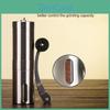 Coffee Bean Grinder Coffee Manual Grinder Maker Adjustable Stainless Steel Coffee Burr Mill Grinder