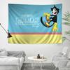 FFelix TThe CCat Cartoon Tapestry Art Science Fiction Room Home Decor Wall Hanging Sheets