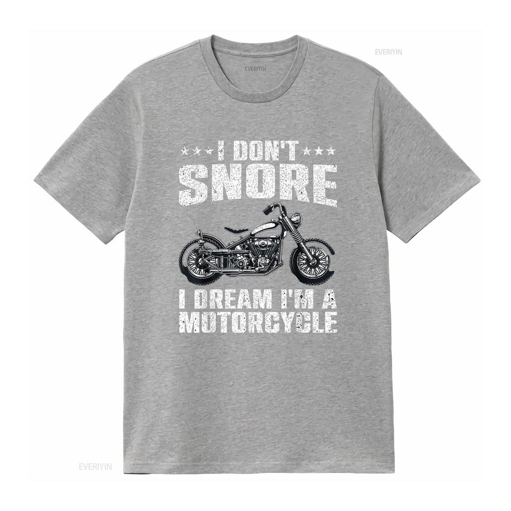 Funny Motorcycle Design For Rider Lover T Shirt Vintage Washed Slightly Casual Comfortable Streetwear Versatile Breathable Soft