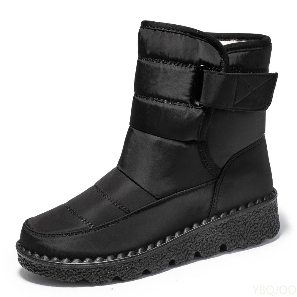 New Warm Fashionable Versatile Women's Snow Boots Waterproof Thick Cotton Shoes Casual Comfortable Women's Boots
