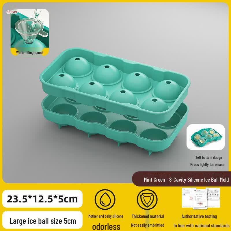 Qiwei Large Round Silicone Ice Ball Mold