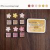 6pcs/set Flowing Color Series Ink Pad Handmade Stamp Pads  for Planner Stamps Scrapbook