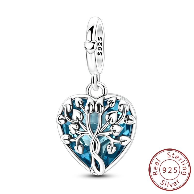 New 925 Silver Charms Beads Pendant Cat Dog Lion Tiger Girl Boy Fit Bracelet Fashion Jewelry Gift for Women