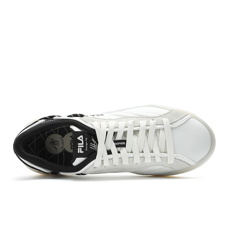FILA ARTMOSPHERE Abrasion Resistant Low top Skateboard Shoes Men's White F12M421207FBS