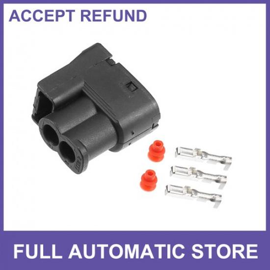 Piece of 1 2 Pin No.9098011246 Ignition Coil Connector Plug Kit Fit for Toyota
