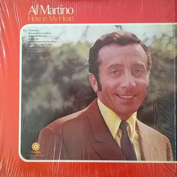 

LP Record AL MARTINO - Here In My Heart SF527 Capitol Records US Pop Used