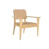 Chaise De Salle À Manger - NATUREL - Orme Et Fibre - 1 Place - Style Campagne - 83 X 62 X 84 Cm