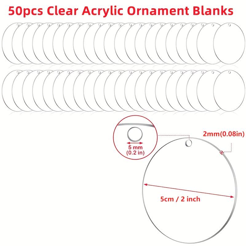 

50 шт. прозрачных акриловых подвесных украшений в стиле ар-деко, пустые декоративные бирки для ручной росписи, сувениры на День святого Валентина, без перьев,