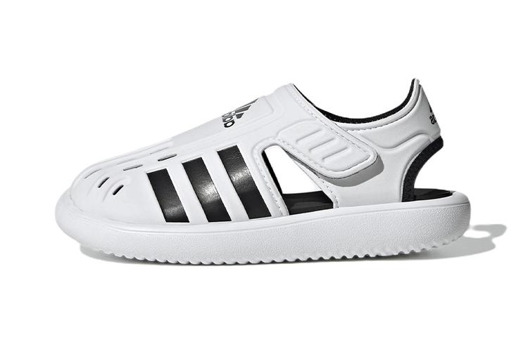 Adidas Water Sandal Summer Closed Toe Comfortable And Breathable Sandal White Children Aged 3 7 Years Old GW0387 28