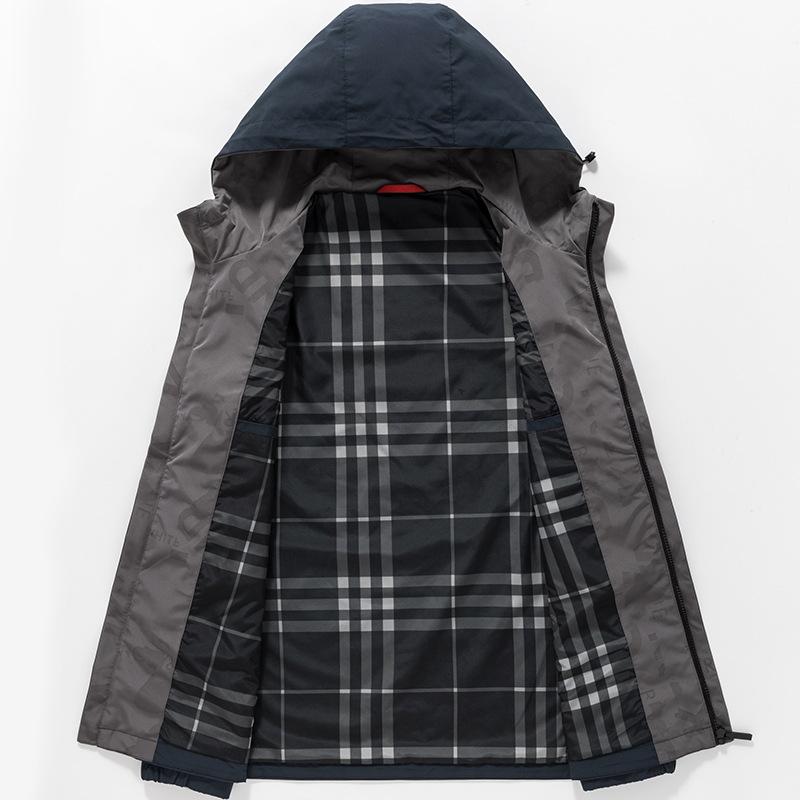 Весенняя и осенняя новая куртка Повседневная куртка для мужчин молодого и среднего — фото 3