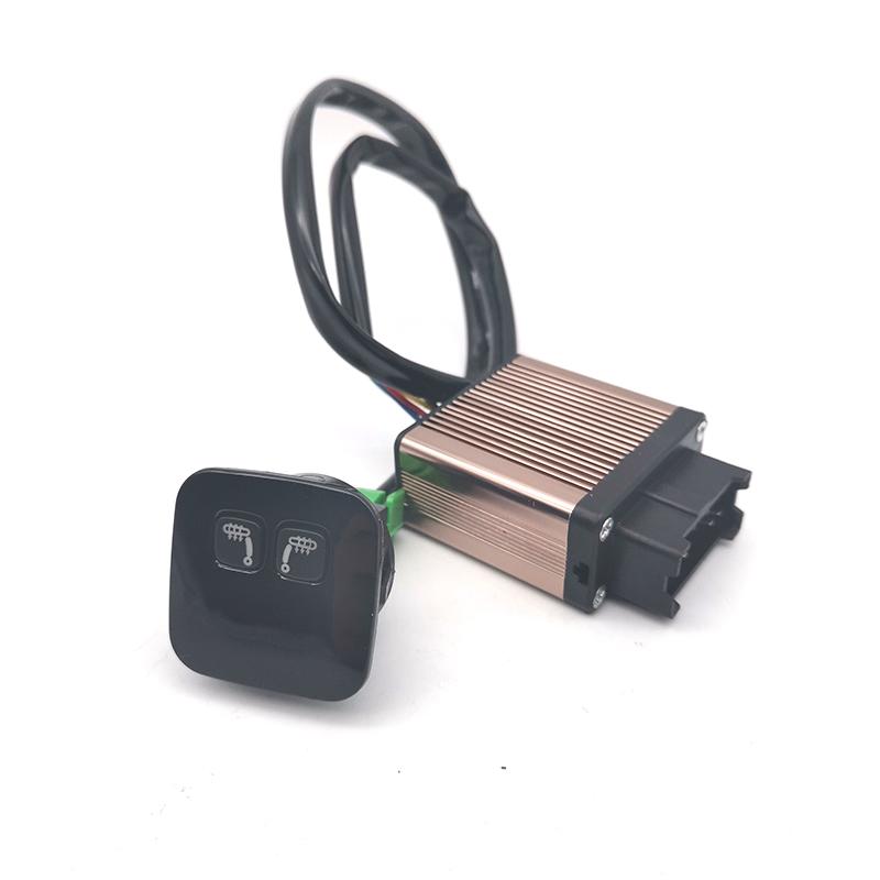 digital 5 gear display Seat Heater Switch 2 Seats 12V for driver and passenger seat covers auto heated set