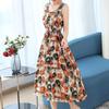 2023 Plus Size Korean Style Sleeveless Summer Dress - Slimming Fit, Large Flare, Loose Base Layer
