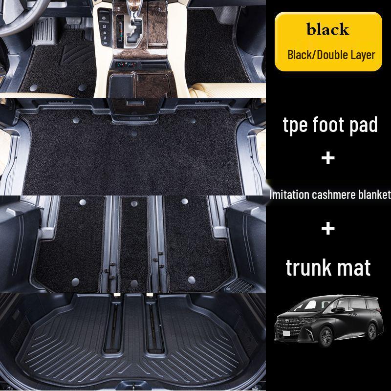 TPE Floor Mats for Toyota Alphard (15-24) RHD & Vellfire LHD New 30 Series - Front/Middle Rows Body Kits
