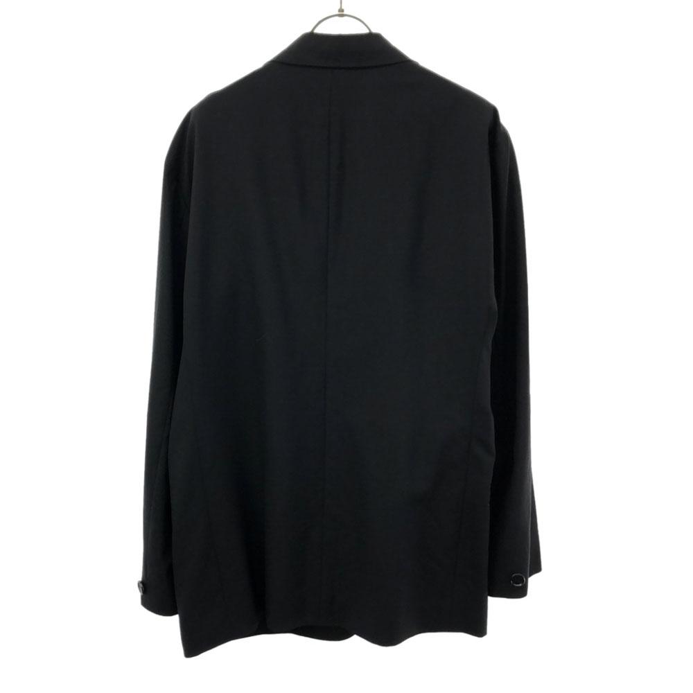 ISSEY MIYAKE Herren Blazer aus Wollmischung, maßgeschneidert, 2 schwarz, gebraucht, hergestellt in Japan