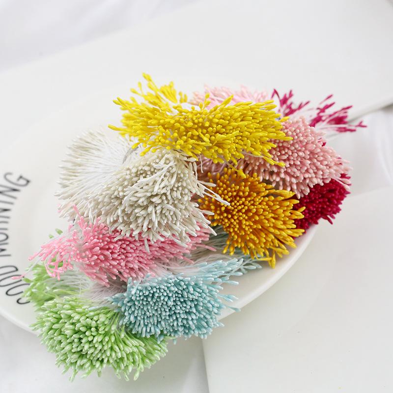 Matte Pearlescent Flower Core Hairpin DIY Jewelry Accessory