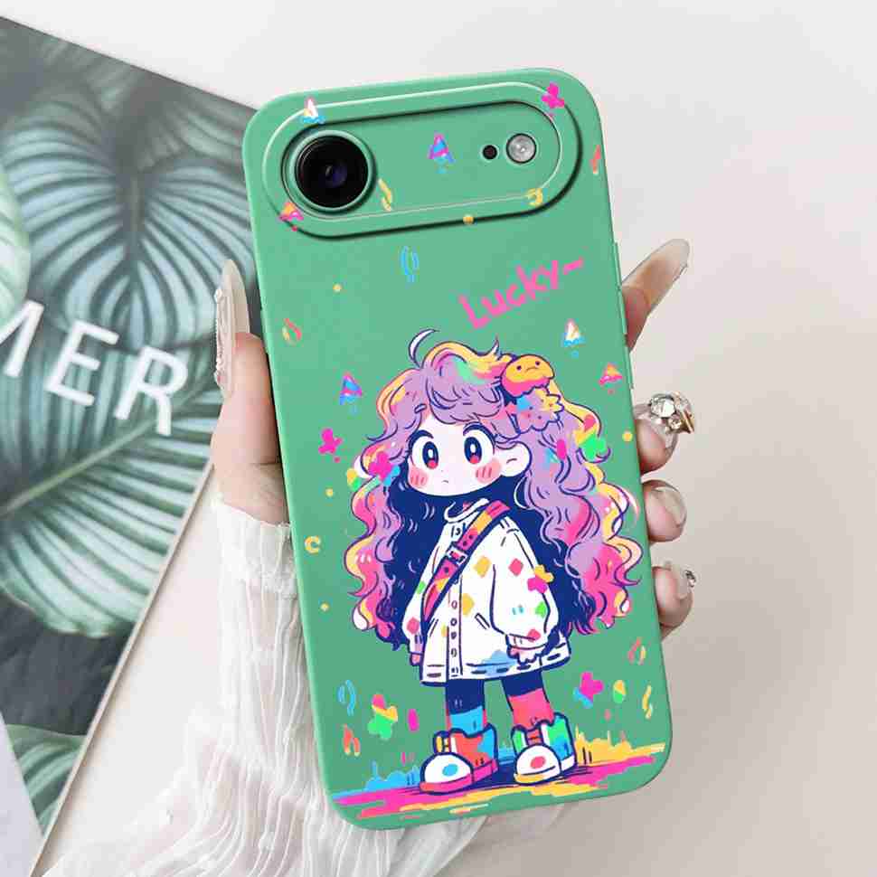 Für Apple iPhone Air Case A3260 A3516 Einzigartiges Kunstbemaltes Cover Silikon Weiche Handyhülle Für IPhone 17 Air IPhoneAir Cover Coque